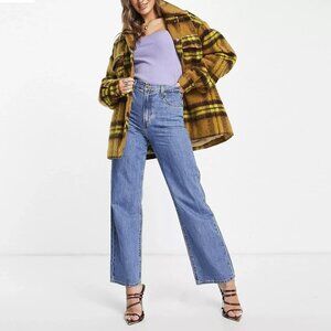 Levi's High Rise Straight Leg Denim Jeans size 25